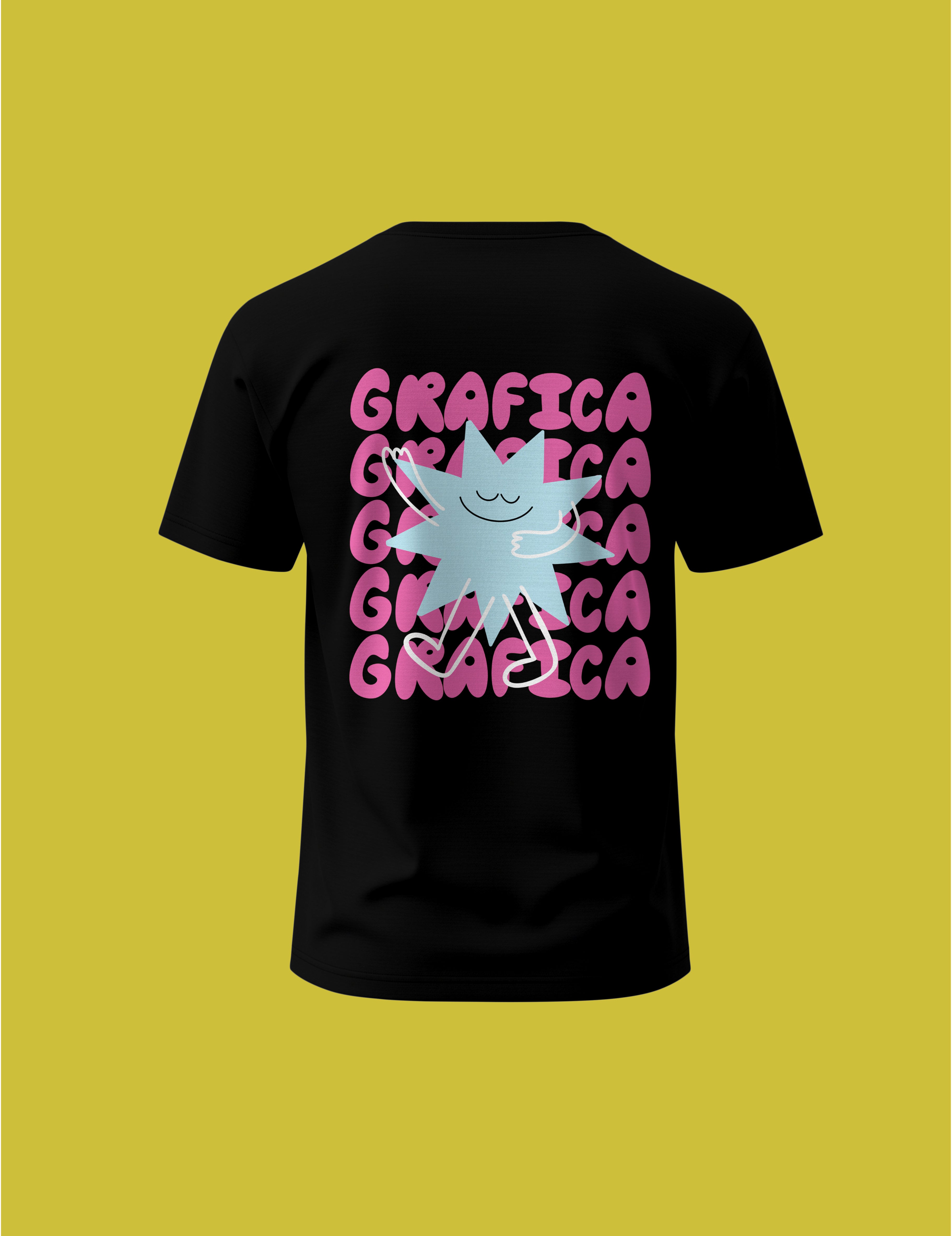 Playera grafica oversize